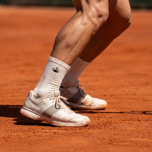 Chaussettes de Tennis Crew Lite Blanc/Gris