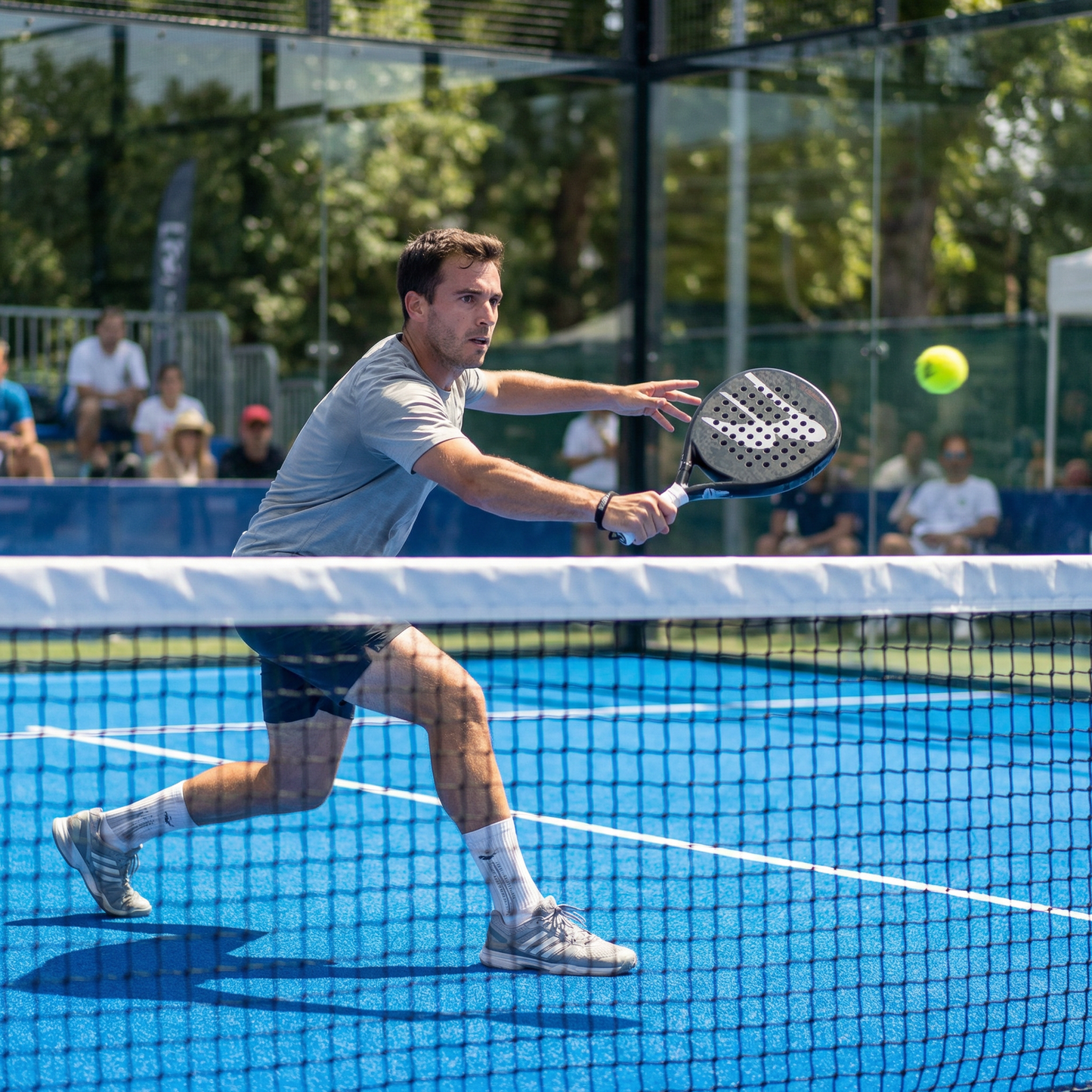 Padel Socks Crew White/Grey