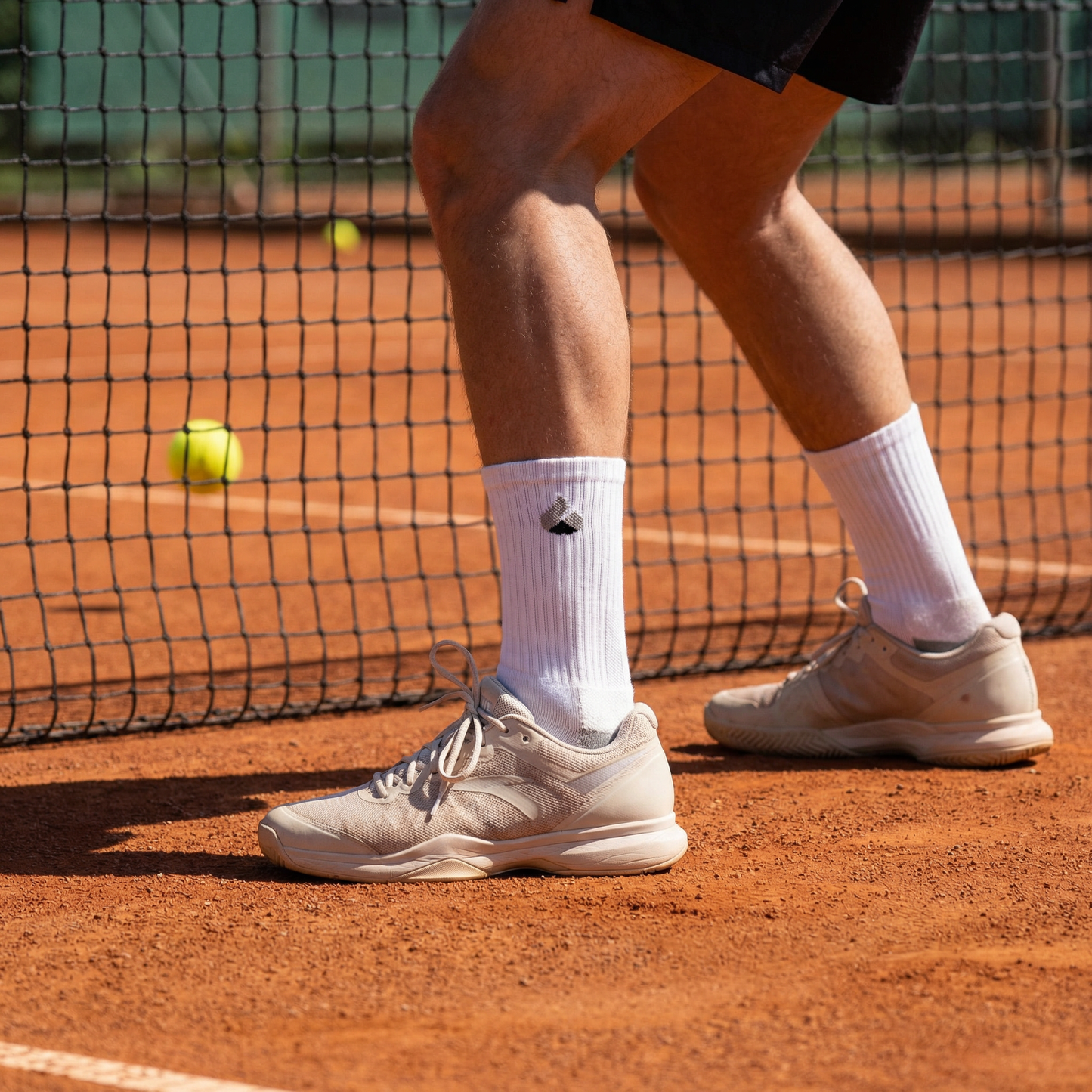 Tennis Socks Crew White/Grey