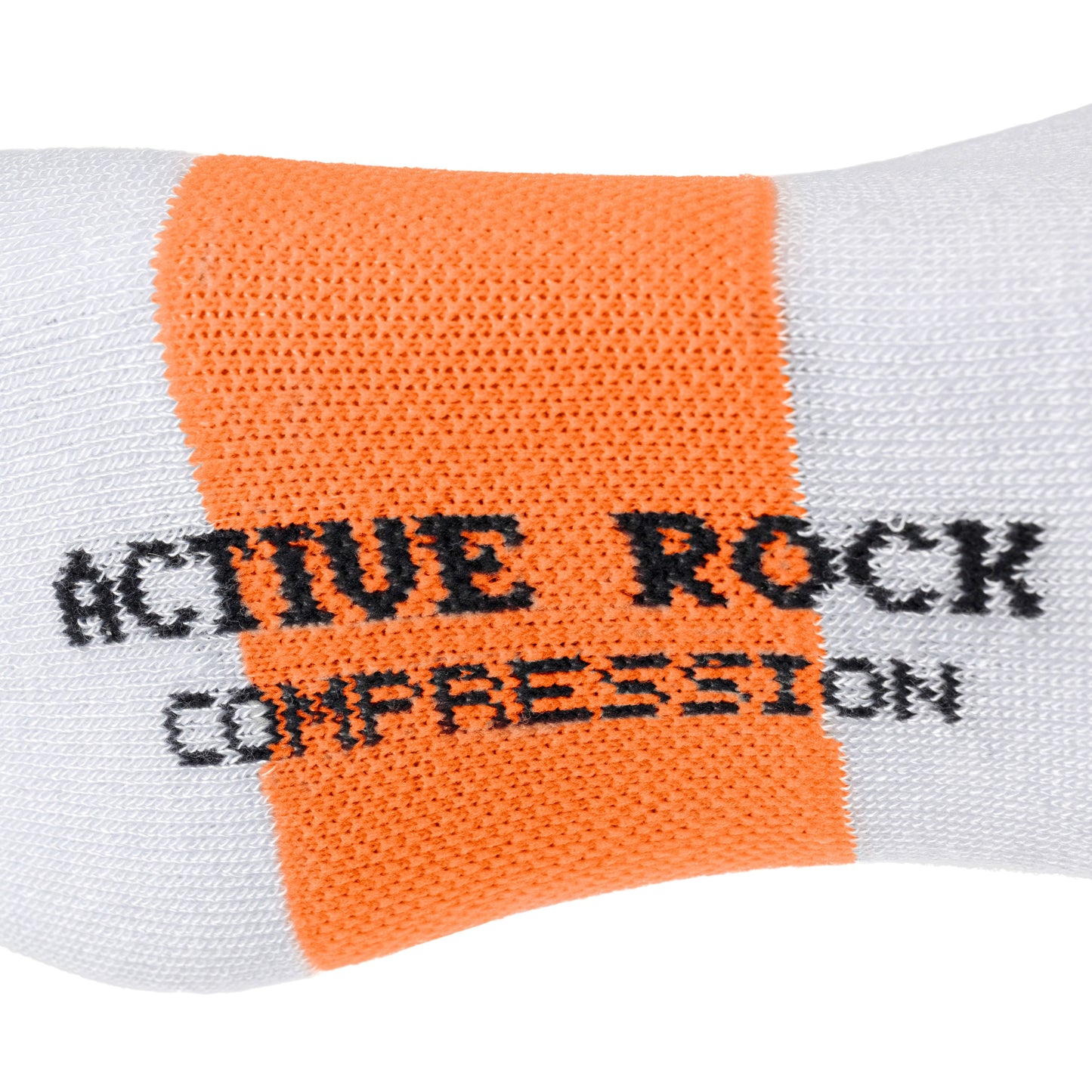 Compression Socks White/Orange