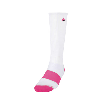 Compression Socks White/Pink