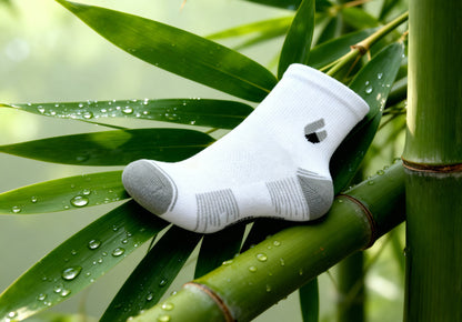 Running Socken Ankle Weiss/Grau